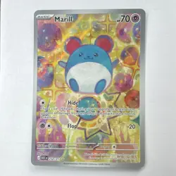 Marill 232/217 Journey Together Illustration Rare Holo Pokemon TCG English - Image 1