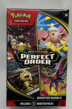 Pokemon TCG Booster Bundle Perfect Order - Pokemon - 6 Packs Sealed - Image 1