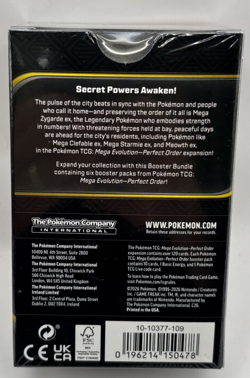 Pokemon TCG Booster Bundle Perfect Order - Pokemon - 6 Packs Sealed - Image 3