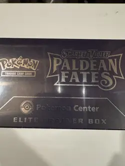 Paldean Fates Pokemon Center Elite Trainer Box - Sealed Exclusive ETB (SV4.5) - Image 2