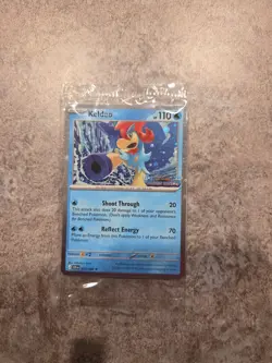 Sealed Pokemon Keldeo Chaos Rising Promo Holo Card 019/086 English TCG - Image 1