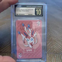 CGC 10 Sylveon Point Salad Eevee Edition Korean Exclusive Promo Pokemon Card - Image 1