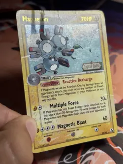 Magneton 22/92 Rare Reverse Holo 2006 Stamped Ex Legend Maker Pokemon HP SWIRL - Image 4