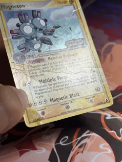 Magneton 22/92 Rare Reverse Holo 2006 Stamped Ex Legend Maker Pokemon HP SWIRL - Image 5
