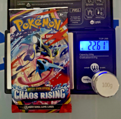 Pokemon TCG: Chaos Rising - English Booster Pack SEALED - 22.61g - #C - Image 1