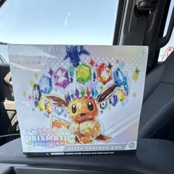 Pokemon Scarlet & Violet—Prismatic Evolutions Elite Trainer Box Eevee 1 Box - Image 1