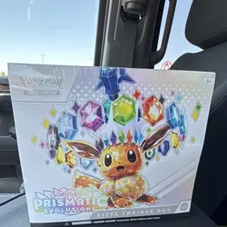 Pokemon Scarlet & Violet—Prismatic Evolutions Elite Trainer Box Eevee 1 Box - Image 2
