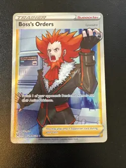 Pokemon TCG Boss's Orders Trainer Full Art - Image 1