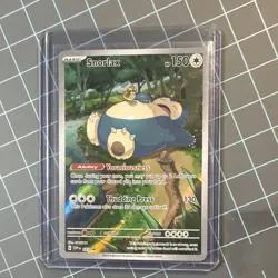 Pokemon TCG Snorlax 051 SV Black Star Promo Holo 150HP Voraciousness - Image 1
