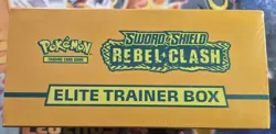 Pokemon Rebel Clash Elite Trainer Box ETB Sealed Sword And Shield Set - Image 2