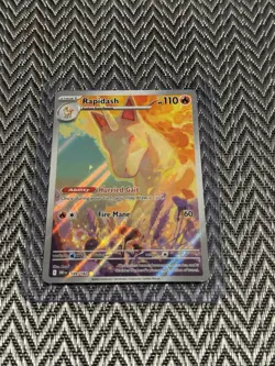 Rapidash 189/182 – Illustration Rare SV10: Destined Rivals Pokemon TCG - Image 2