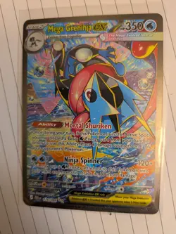 Mega Greninja EX 116/108 Chaos Rising SIR *PACK FRESH* - Image 3