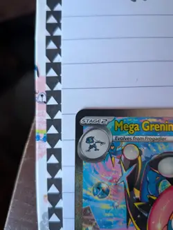 Mega Greninja EX 116/108 Chaos Rising SIR *PACK FRESH* - Image 5