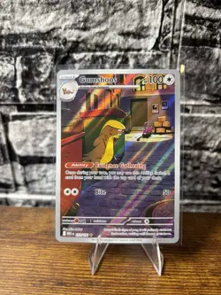 Pokemon Gumshoos 153/132 Me01: Mega Evolution Holo Illustration Rare - Image 1