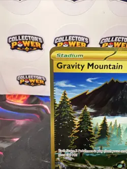 Pokemon TCG Trainer Gravity Mountain 250/191 Hyper Rare Surging Sparks NM - Image 2