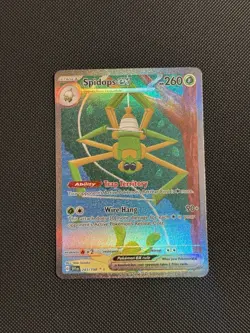 Pokemon TCG Spidops EX 243/198 Illustration Scarlet & Violet Base Set NM - Image 1