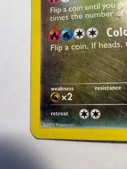 Pokemon TCG BW Boundaries Crossed White Kyurem 102/149 Cracked Ice Holo-bent - Image 4
