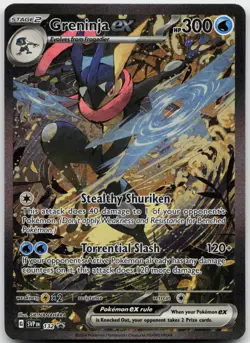 Greninja ex 132 Holo Promo Scarlet & Violet Promo Pokemon Near Mint - Image 1