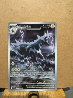 Pokemon TCG Zebstrika 115/086 S&V White Flare Illustration Rare English - Image 1
