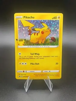 Pokemon Pikachu - (General Mills) SWSH039 Black Star 25th Anniversary Promo Holo - Image 1