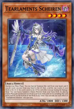 Tearlaments Scheiren POTE-EN014 1st ED Yu-Gi-Oh! SUPER RARE - Image 1