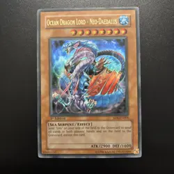 Yu-Gi-Oh! TCG Ocean Dragon Lord - Neo-Daedalus SD4-EN001 1st EDITION ULTRA RARE - Image 1