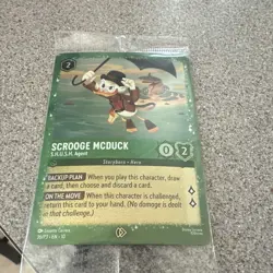 Disney Lorcana TCG Scrooge McDuck S.H.U.S.H. Agent Promo Foil 36/P3 EN - Image 1