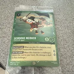 Disney Lorcana TCG Scrooge McDuck S.H.U.S.H. Agent Promo Foil 36/P3 EN - Image 3