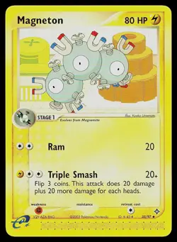 Pokemon Card Dragon Magneton 35/97 Uncommon - Image 1