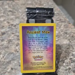 Factory Sealed Pokemon TCG Ancient Mew Promo Holo Card English - Image 2