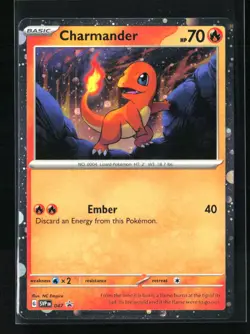 Charmander - (Cosmos Holo) Holo Promo SV: Scarlet & Violet Promo Cards 047 NM - Image 1