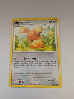 Pokemon Card Buneary LV.17 Arceus 55/99 NEAR MINT Non-Holo Common TCG! - Image 1