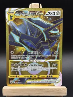 Pokemon Cards Origin Forme Dialga VSTAR 210/189 Astral Radiance Secret Rare NM - Image 2