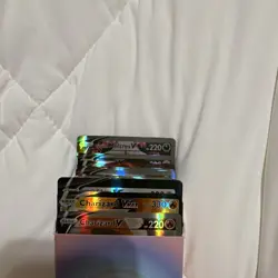Pokemon TCG Mixed Card Lot - Charizard V/VMAX, Arceus V, Moltres V - Image 2
