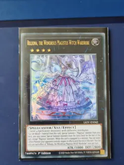 Rilliona, the Wondrous Magistus Witch Wardrobe MP22-EN083 Yu-Gi-Oh Card 1st New - Image 1