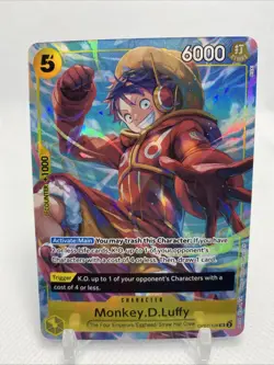 Monkey.D.Luffy (Illustration Box Vol.3) OP07-109 One Piece Promotion Cards Foil - Image 1