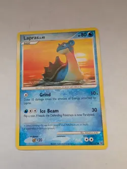 Lapras 79/127 2009 Platinum Set Pokemon Card TCG Nintendo Common - LP - Image 1