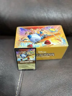 Disney Lorcana TCG Rescue Rangers Promo Card & Storage Box - Image 1