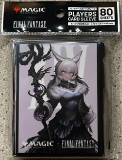 Ensky MTG Final Fantasy Card Sleeves - 80x - Y’shtola, Night's Blessed - MFS-36 - Image 1