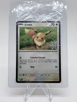 Eevee (Holiday Calendar) 133/165 Miscellaneous Cards & Products Holo sealed - Image 1
