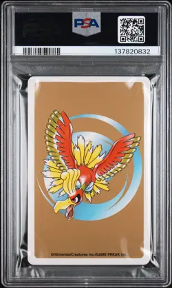 2000 POKEMON GOLD VERSION PLAYING CARDS 9 OF HEARTS #197 UMBREON PSA 10 - Image 2