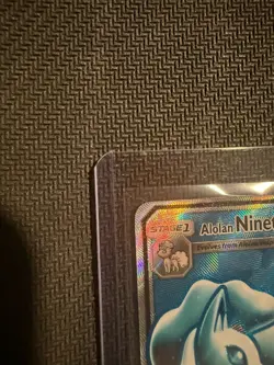 Pokemon Alolan Ninetales GX TCG Full Art Holo Card 132/145 Sm-Guardians Rising - Image 2