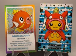 Pokemon Magikarp Set of 2 - Magikarp #129 Peru NON-TCG Holo Cards - Image 2