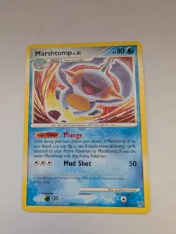 Pokemon Supreme Victors Uncommon Card - Marshtomp 67/147 LP - Image 1