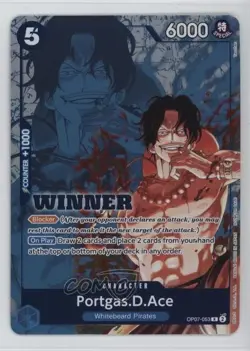 2022 One Piece Card Game: Promos English PortgasDAce (Winner Pack 2024 Oct-Dec) - Image 1