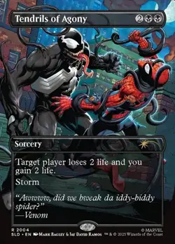 Tendrils of Agony (#2004) - Extended Art Secret Lair NM MTG - Image 1