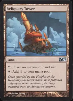 RS | (A) Magic The Gathering MTG | English | Reliquary Tower | M13 | LP+ - Image 1