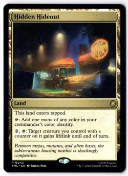 Hidden Hideout TMC 43 Magic: The Gathering R NM - Image 1