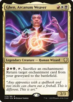 Ghen, Arcanum Weaver Foil Commander Legends 275 NM MTG - Image 1
