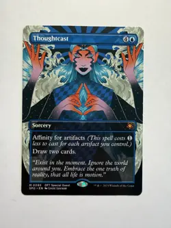 Thoughtcast (Borderless) 85 MTG Special Guests - Image 1